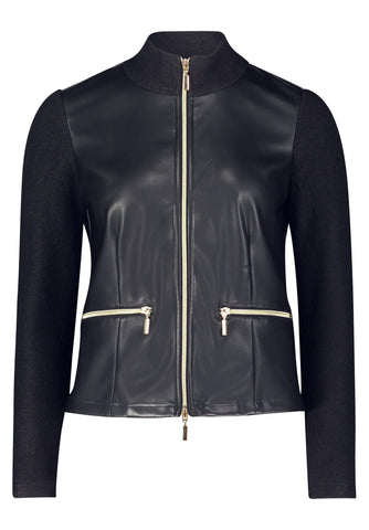 Leather-Look Jacket