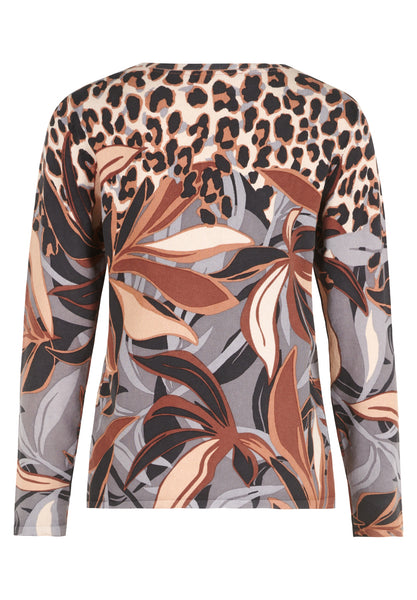 Fine Knit with Print