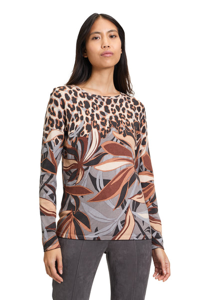Fine Knit with Print