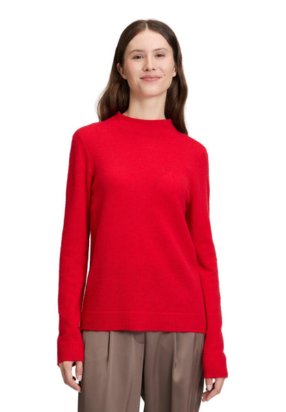 100% Cashmere Funnel-Neck Knit