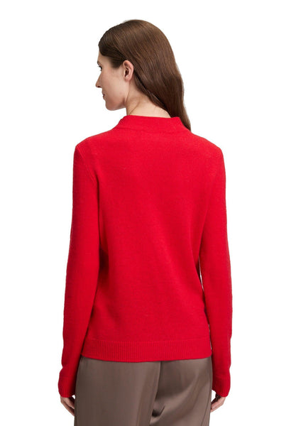 100% Cashmere Funnel-Neck Knit