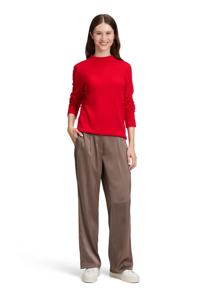 100% Cashmere Funnel-Neck Knit