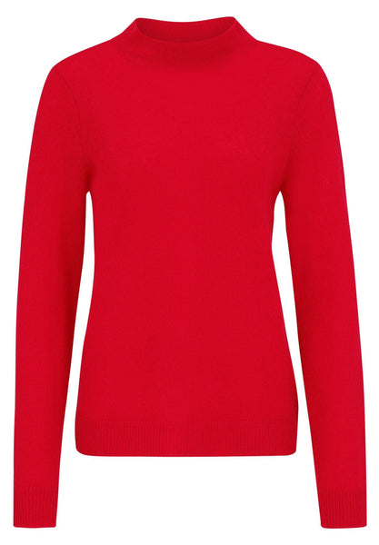 100% Cashmere Funnel-Neck Knit
