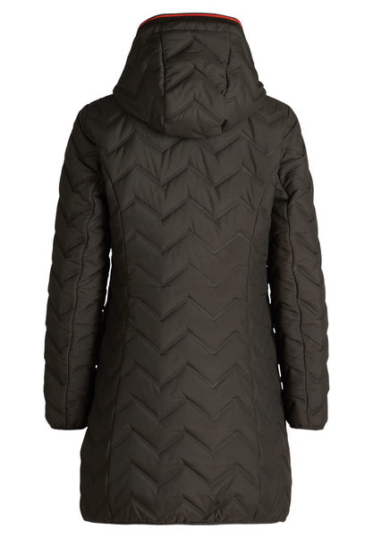 Padded Coat in 3/4 Length