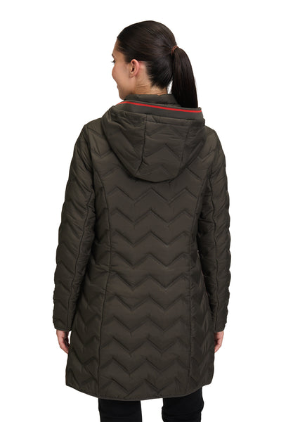 Padded Coat in 3/4 Length
