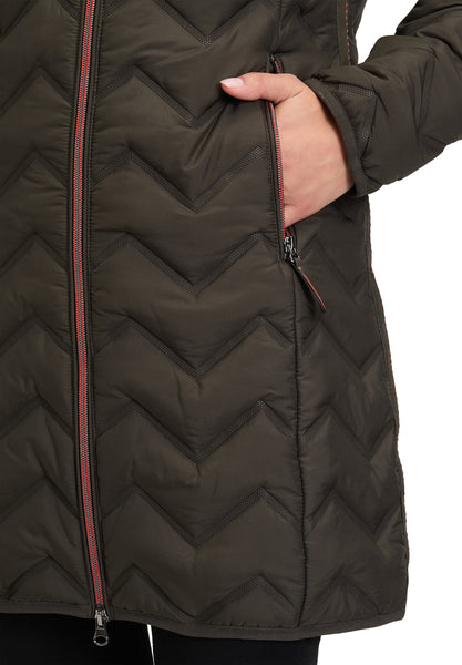 Padded Coat in 3/4 Length