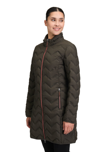 Padded Coat in 3/4 Length