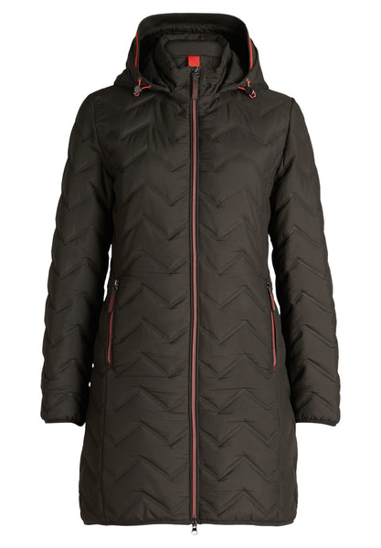 Padded Coat in 3/4 Length