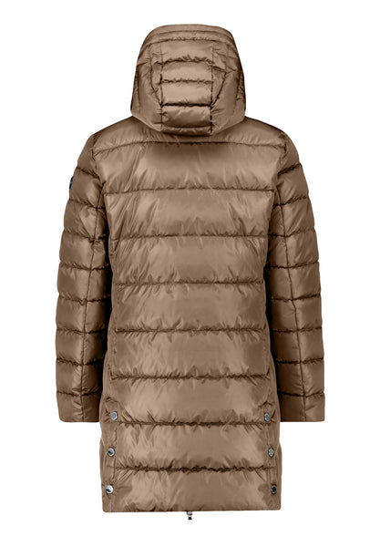 Quilted Coat with Hood