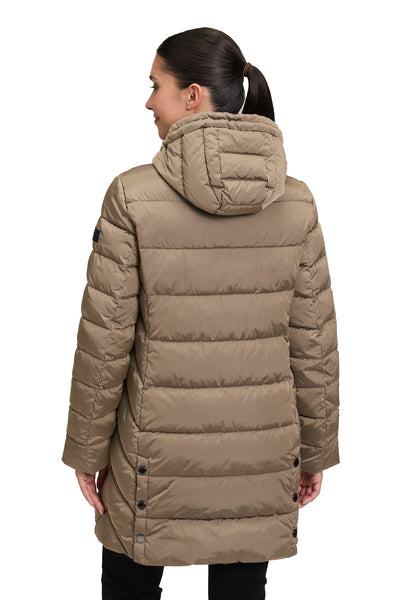 Quilted Coat with Hood