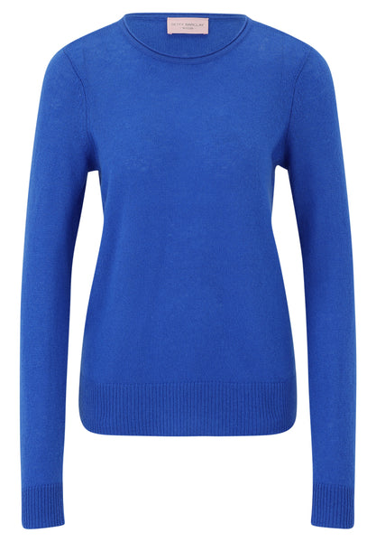100% Cashmere Round-Neck Knit