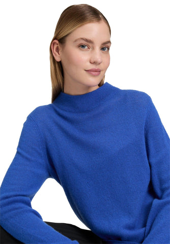 100% Cashmere Funnel-Neck Knit
