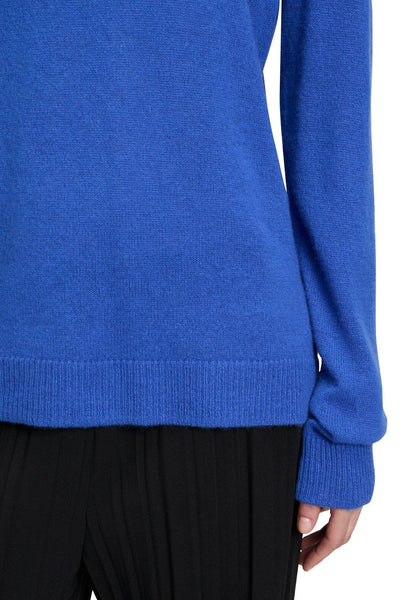 100% Cashmere Funnel-Neck Knit