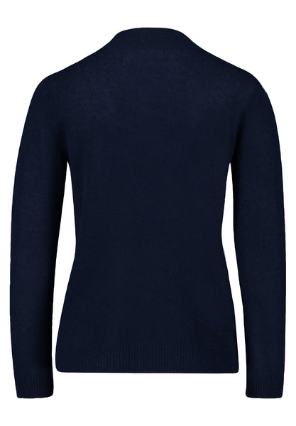 100% Cashmere Funnel-Neck Knit