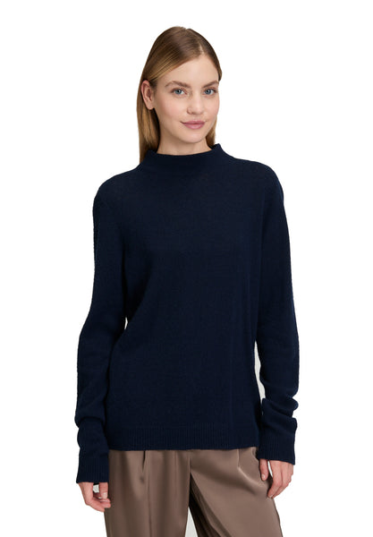 100% Cashmere Funnel-Neck Knit