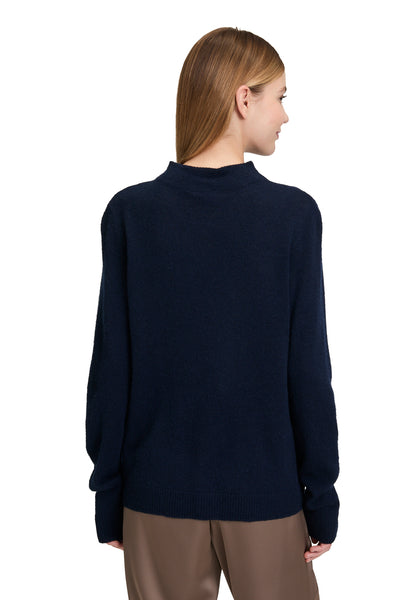 100% Cashmere Funnel-Neck Knit