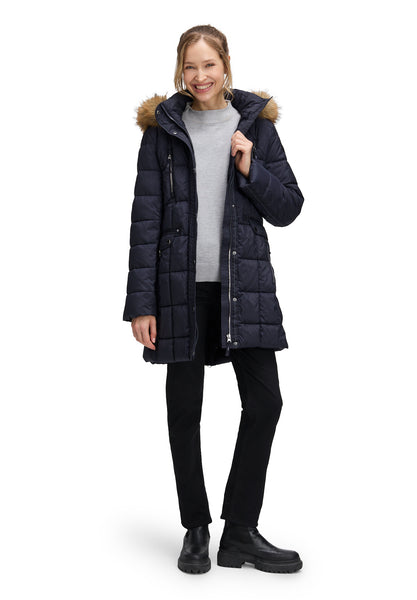 Navy Padded Coat