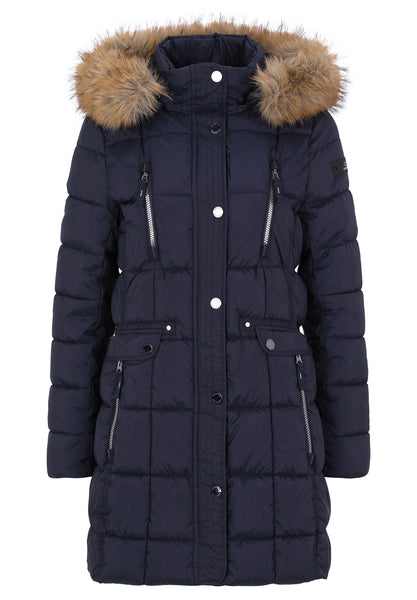 Navy Padded Coat