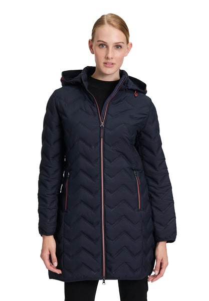Padded Coat in 3/4 Length