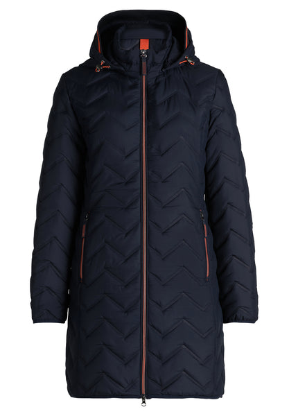 Padded Coat in 3/4 Length