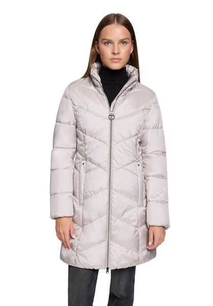 Padded Coat with Faux-Fur Lined Hood