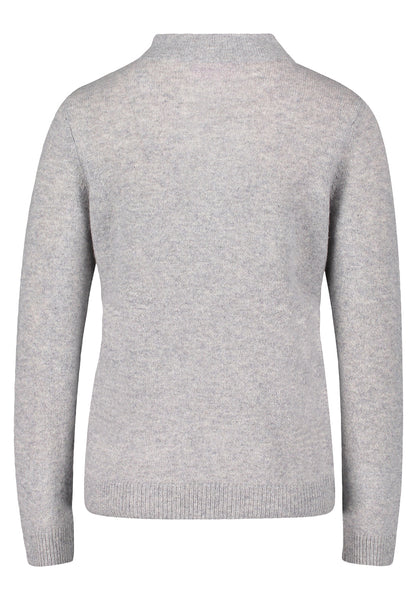 100% Cashmere Funnel-Neck Knit