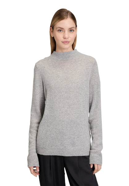 100% Cashmere Funnel-Neck Knit