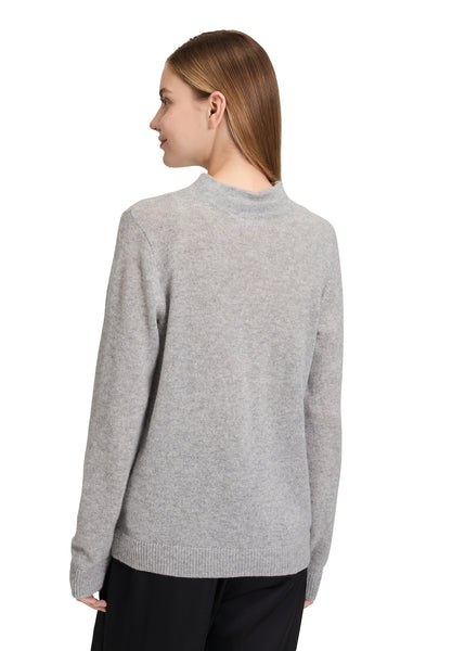 100% Cashmere Funnel-Neck Knit