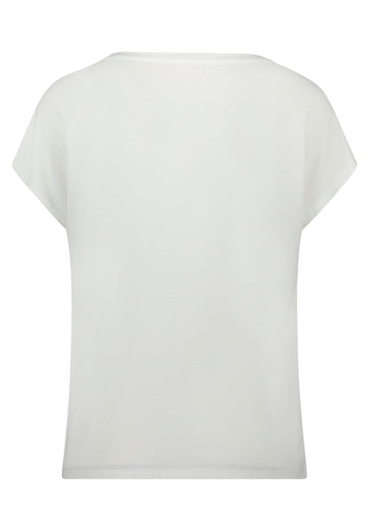 Short-Sleeve Top with Tiger Design
