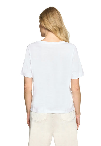 T-Shirt with Dog Print