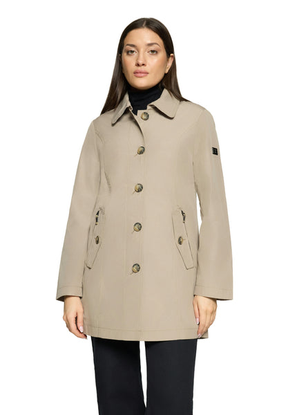 A-Line Trench Coat