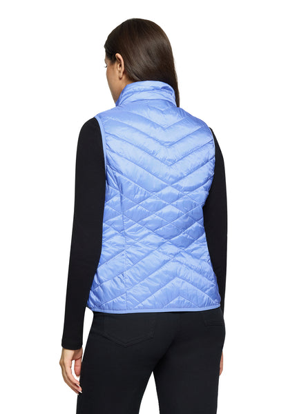 Padded Vest in Sky Blue