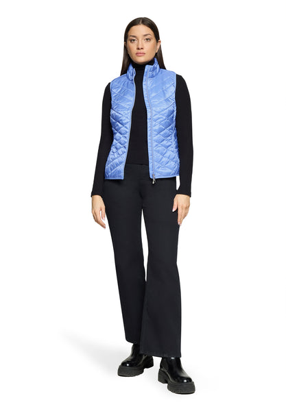 Padded Vest in Sky Blue