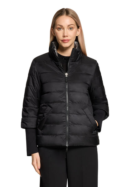 Reversible Padded Jacket in Black