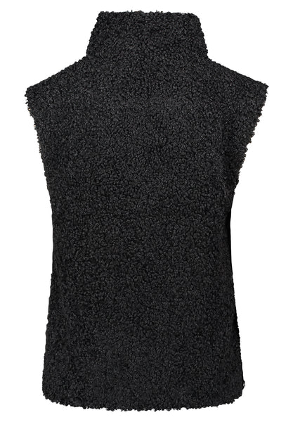 Boucle Vest in Black