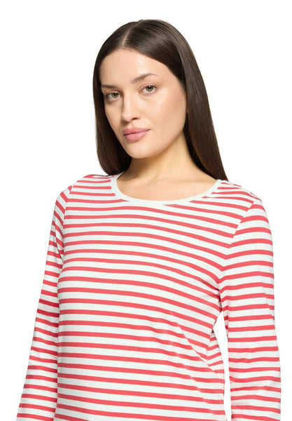 Long-Sleeve Striped Top