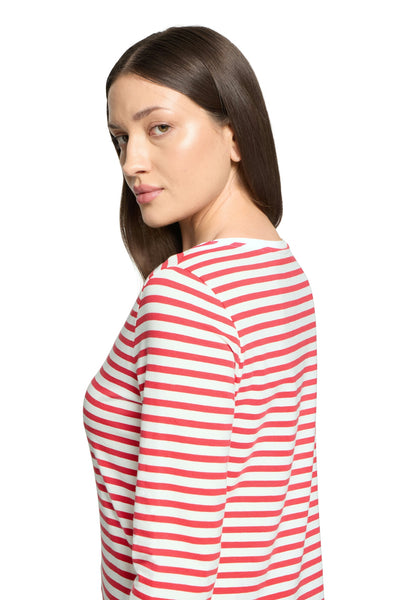 Long-Sleeve Striped Top