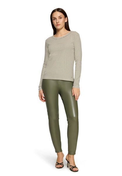 Long-Sleeve Striped Top
