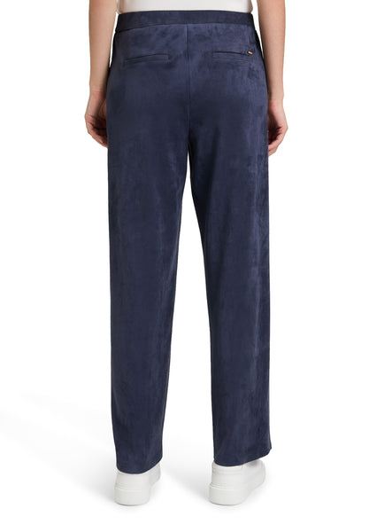 Pull-On Faux Suede Pants