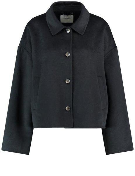 Doublefaced Wool-Blend Jacket