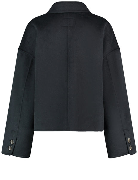 Doublefaced Wool-Blend Jacket
