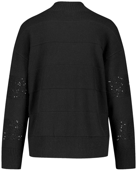 Jumper with Sequin HIghlights