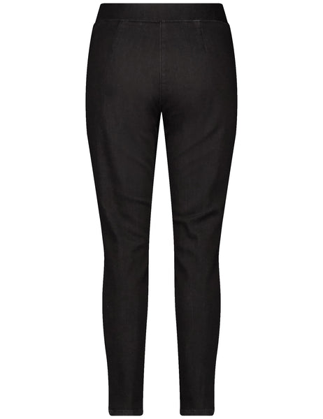 Cropped Skinny Jeans with Stretch