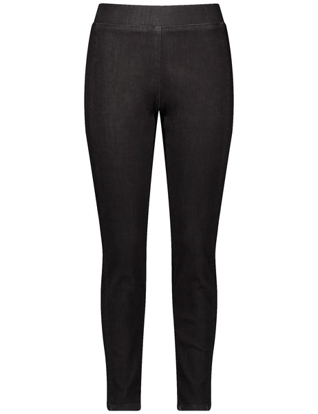 Cropped Skinny Jeans with Stretch