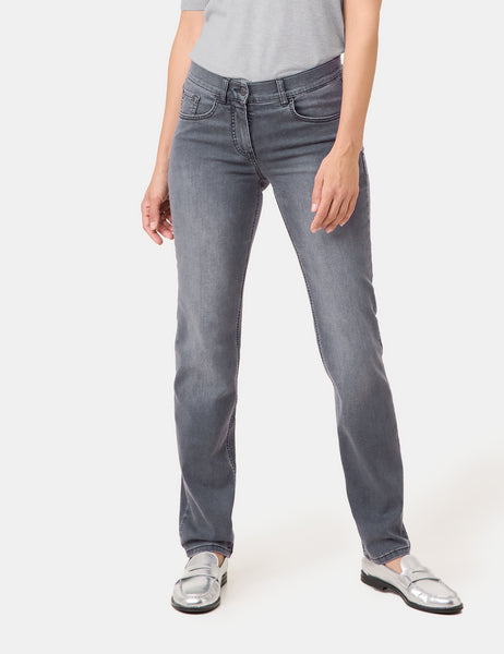 Classic Fit Jeans in Grey