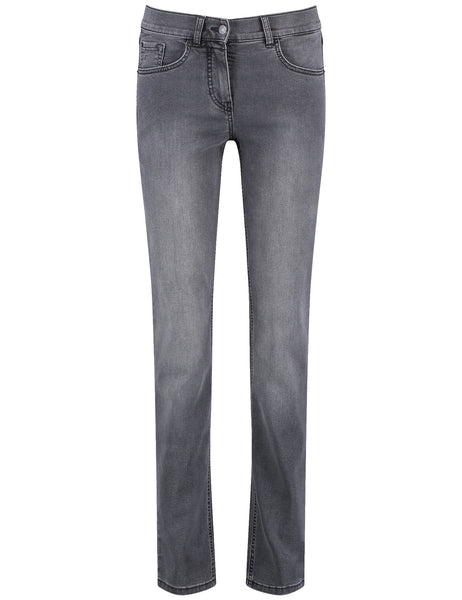 Classic Fit Jeans in Grey