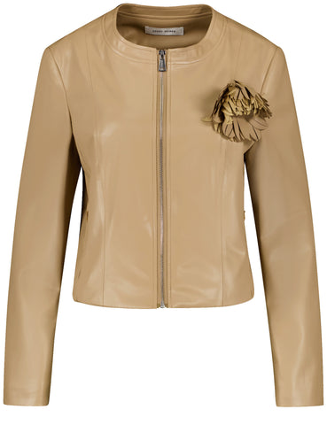 Faux Leather Jacket