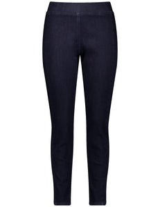 Cropped Skinny Jeans with Stretch