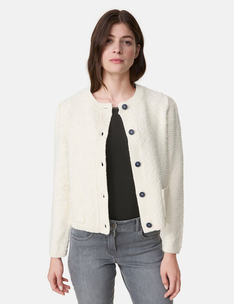 Cotton Blend Cardigan