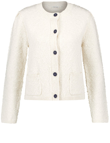 Cotton Blend Cardigan